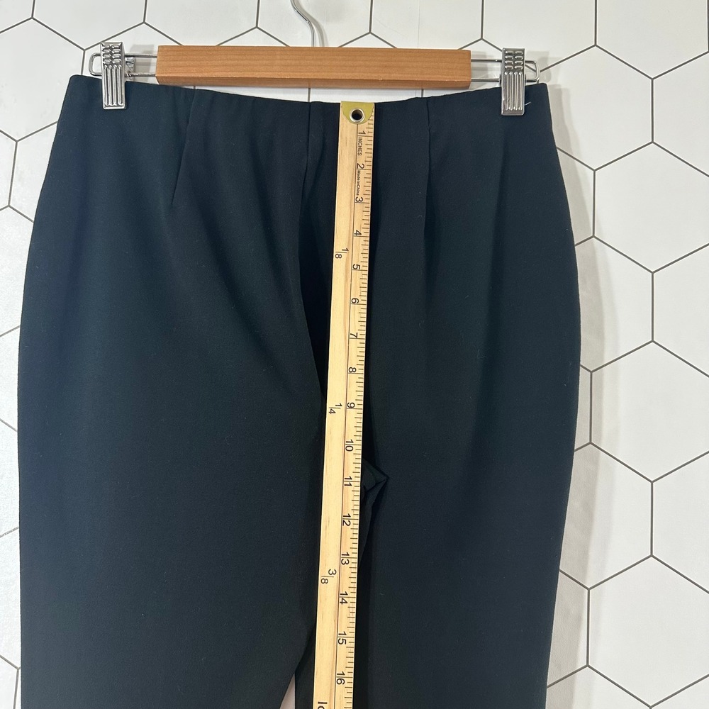 J. Jill Women's Black Ponte Leggings Slim Fit Pull On Ankle Pants Size Small - Picture 5 of 8